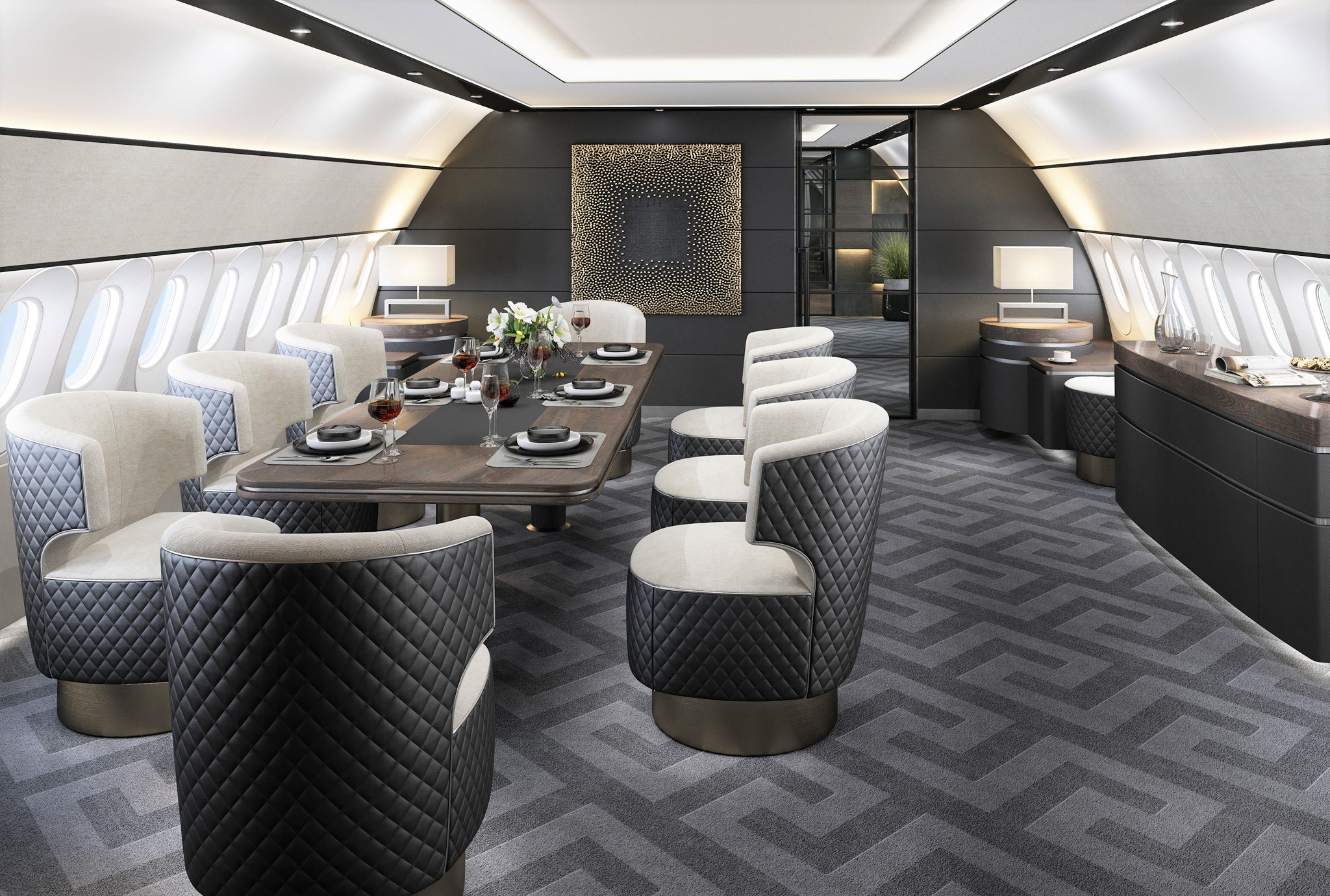 A330 Dining Area AFD