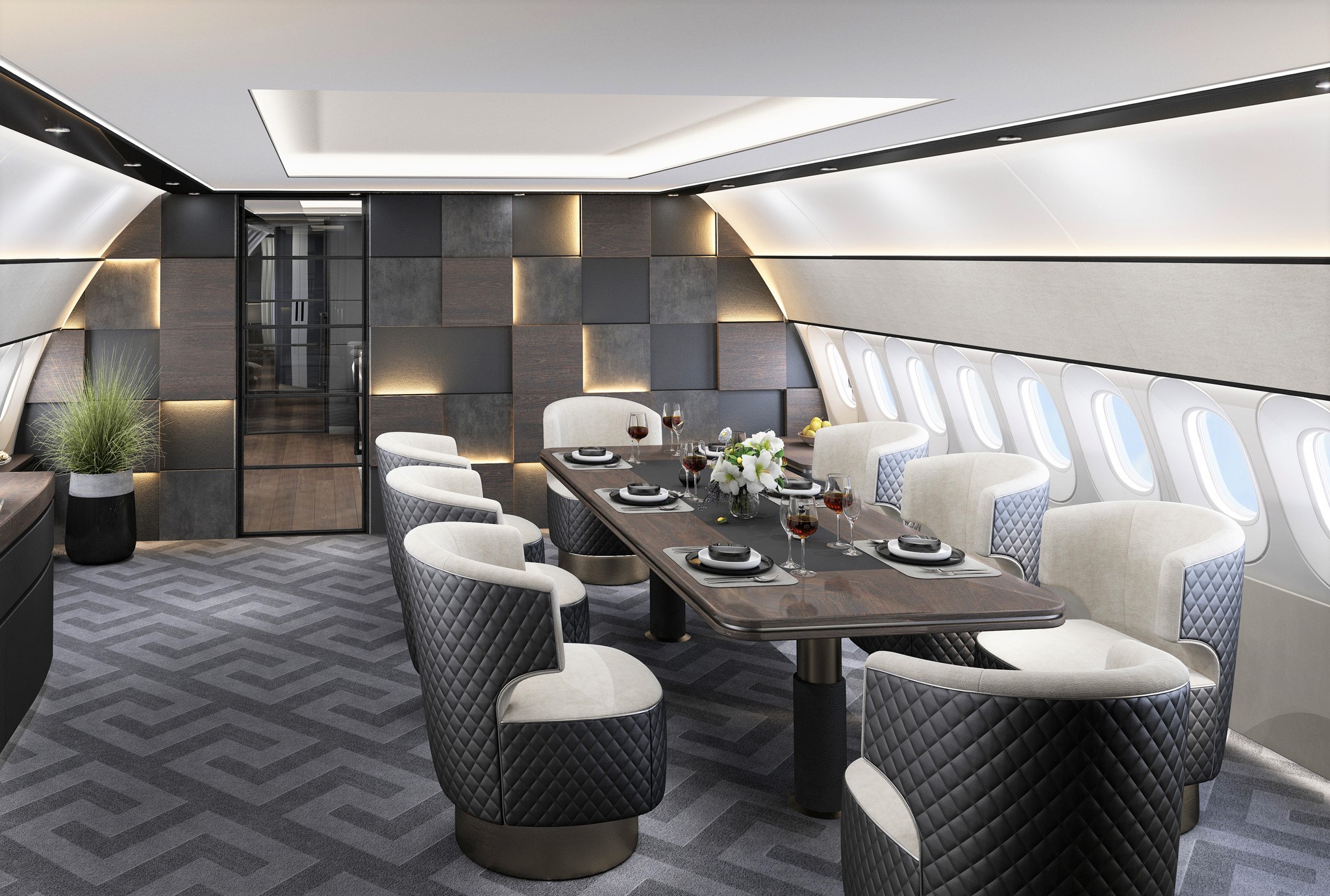 A330 Dining Area IFD