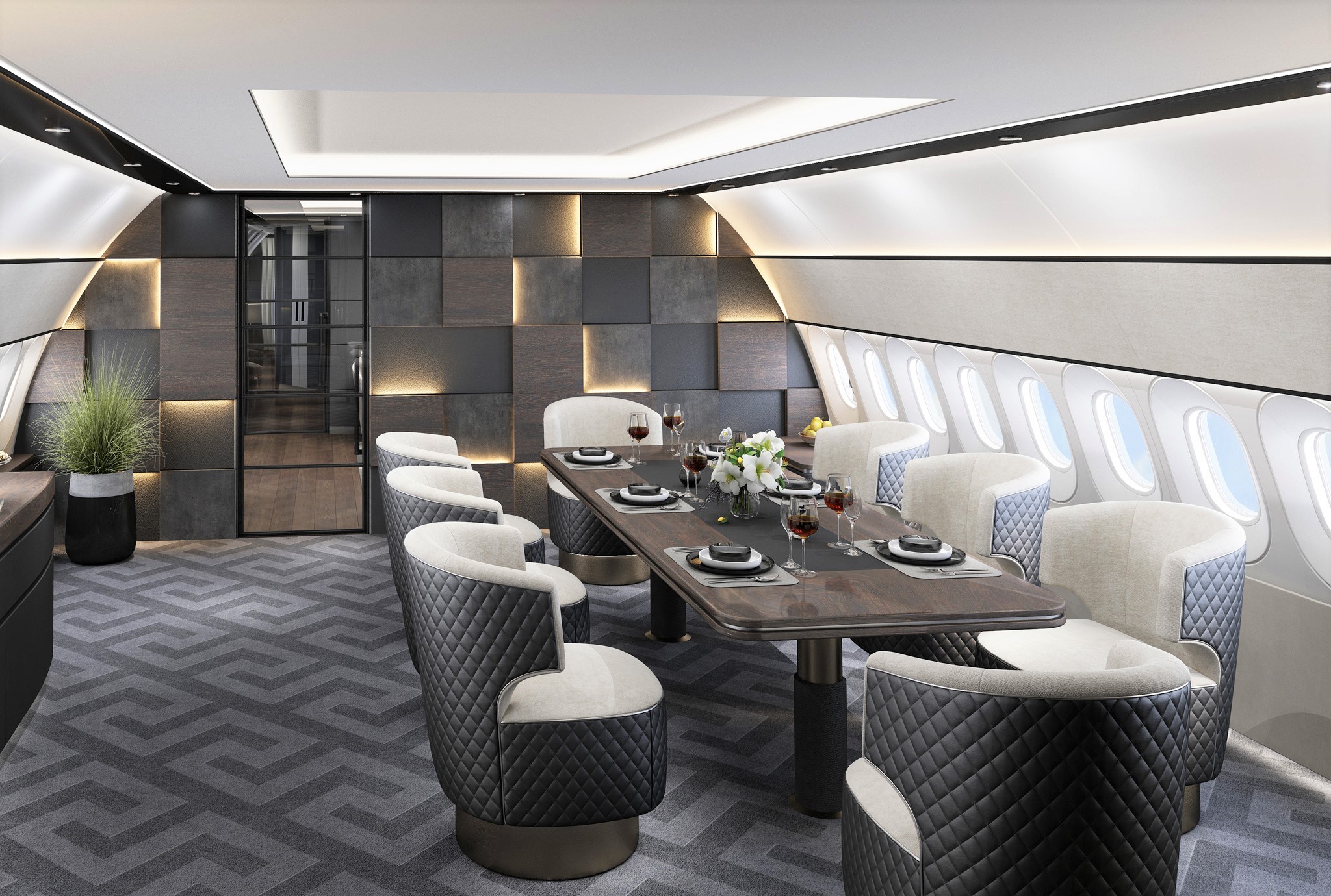 AIRBUS A340 3D VISUALIZATION DESIGN In AVIATION