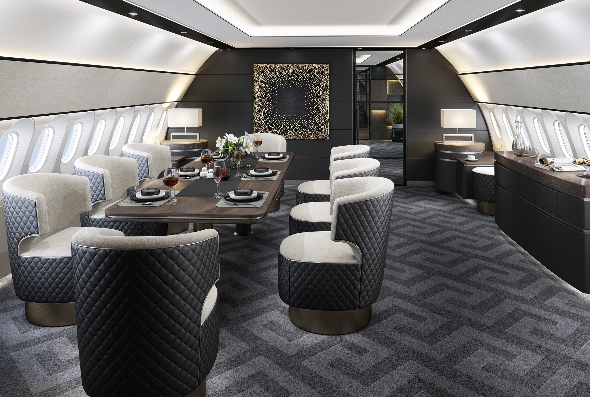 AIRBUS A340 3D VISUALIZATION DESIGN In AVIATION